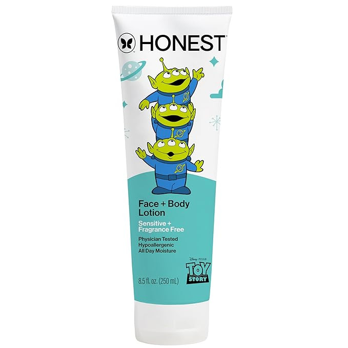 The Honest Company Moisturizing Face + Body Lotion, Fast Absorbing, Dermatologist Tested, Hypoall... | Amazon (US)