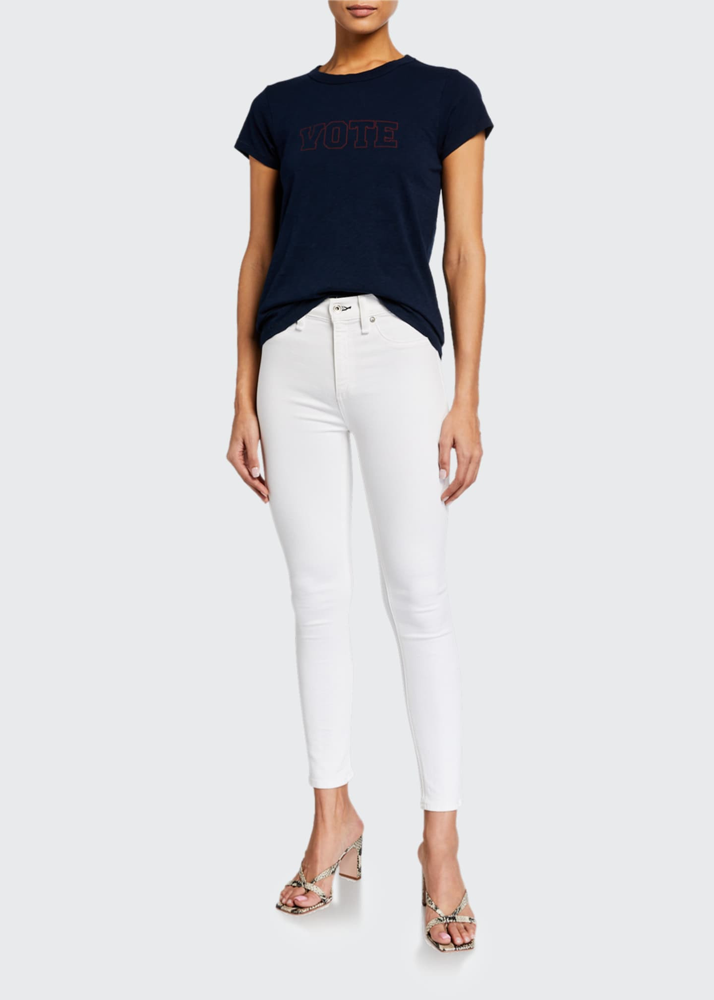 Rag & Bone Nina High-Rise Ankle Skinny Jeans | Bergdorf Goodman