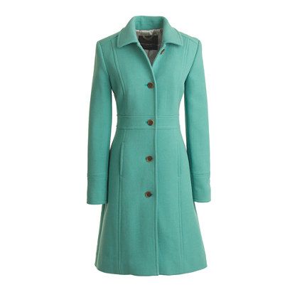 Double-cloth lady day coat with Thinsulate® | J.Crew US