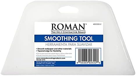 ROMAN’s Wallpaper Smoothing Tool for Home Improvement, Wallpaper Smoother for Installation, 7.7... | Amazon (US)