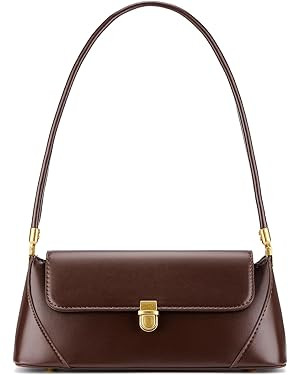 ZOUIQSS Shoulder Bag for Women Vintage Purse Fashion Classic Vegan Leather Clutch Tote Retro Hand... | Amazon (UK)