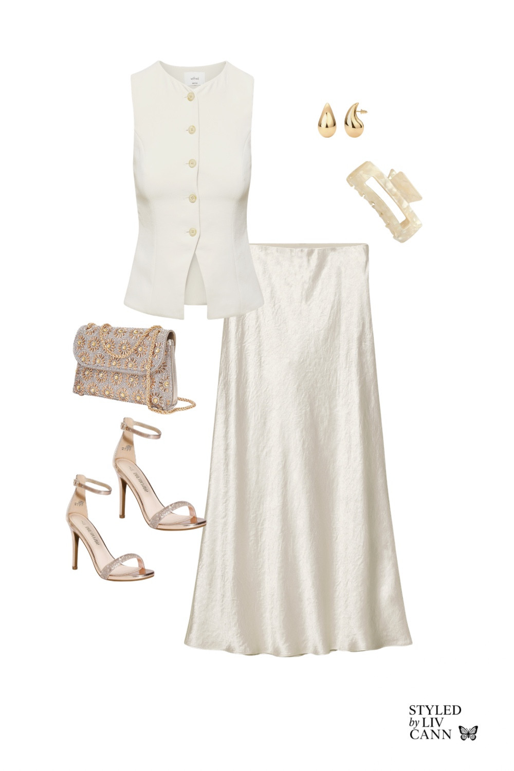Bachelorette brunch !! #bach #bachelorette #brunchoutfit #monochrome #spring2026 #ootd #brunchootd #bridebrunch #bride #aritziamaxiskirt #satinskirt 

#LTKootd #LTKPetite #LTKSeasonal