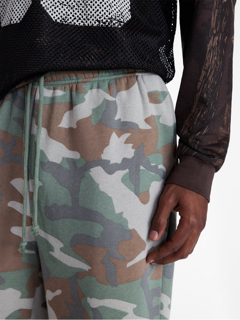No Boundaries Fleece Open Hem Pants, Men's XS-5XB | Walmart (US)