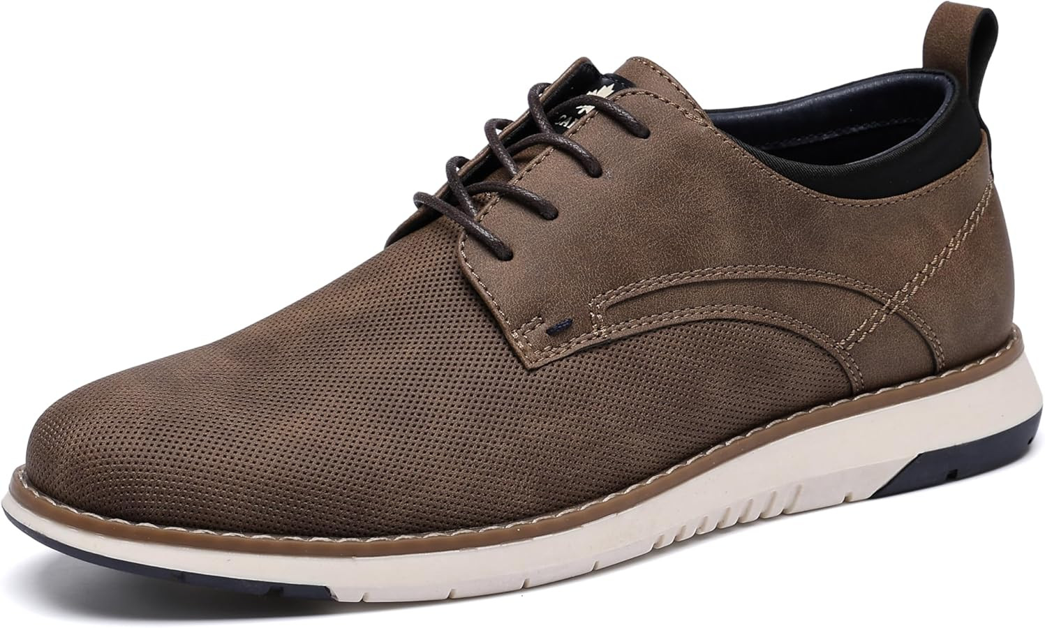 DECARSDZ Mens Dress Shoes Casual Oxford Shoes Business Formal Derby Sneakers Walking Shoe | Amazon (US)