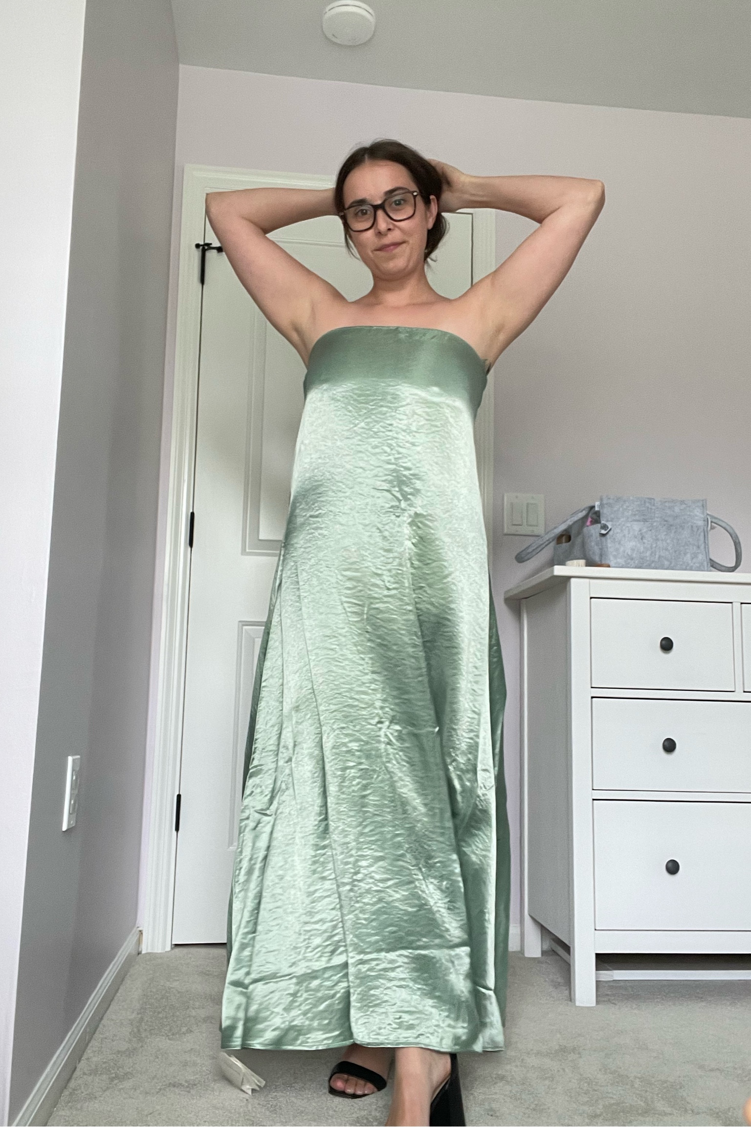 This is the dress I’m planning to wear as a wedding guest in August! I think the color is DIVINE 💚

#LTKWedding #LTKSeasonal