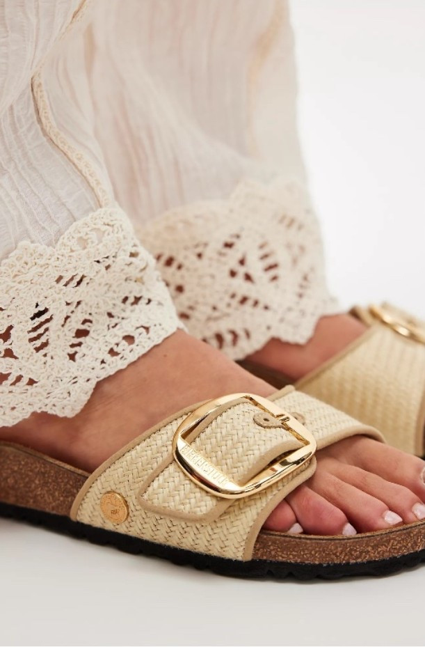 Birkenstock Big Buckle Raffia Sandal

#LTKSeasonal #LTKTravel #LTKOver40