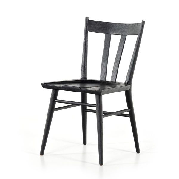 Gregory Black Oak Dining Chair | Scout & Nimble