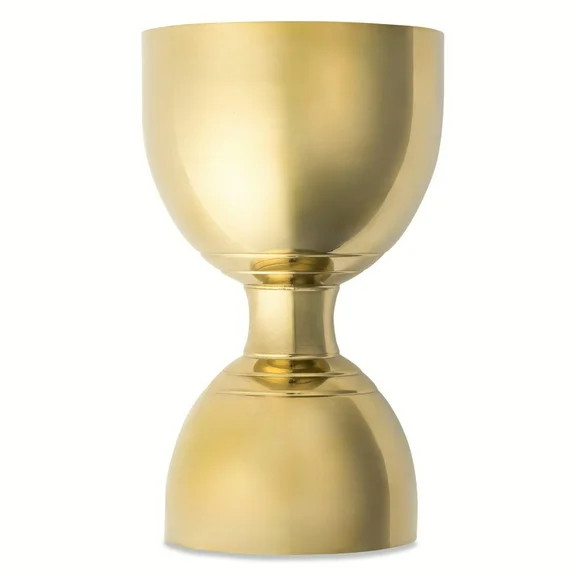 Thyme & Table 1 fl oz & 2 fl oz Gold Stainless Steel Double-Sided Jigger | Walmart (US)