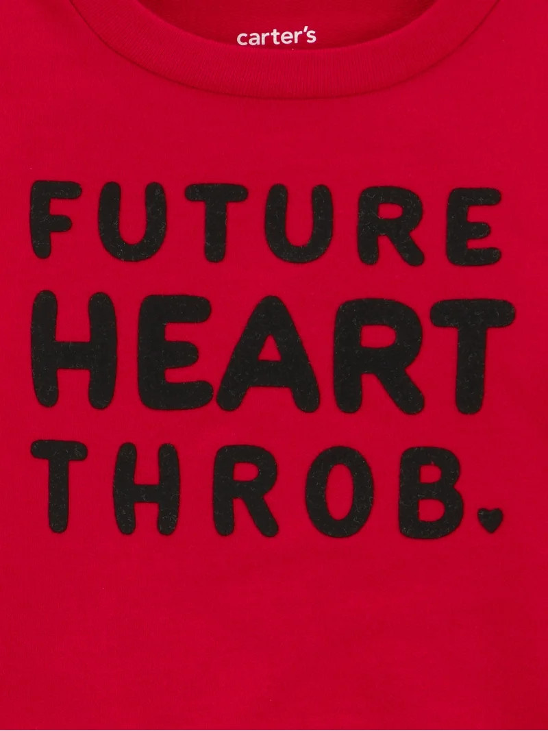 Carter's Child of Mine Baby and Toddler Boy Valentine's Outfit Set, Sizes 12M-5T | Walmart (US)