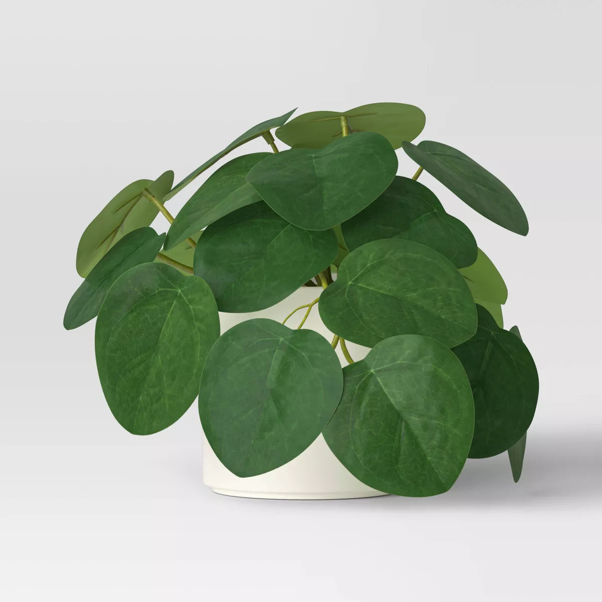 Artificial Small Trailing Leaf Plant Light - Threshold™: Faux Peperomia in Stoneware Pot, Indoo... | Target