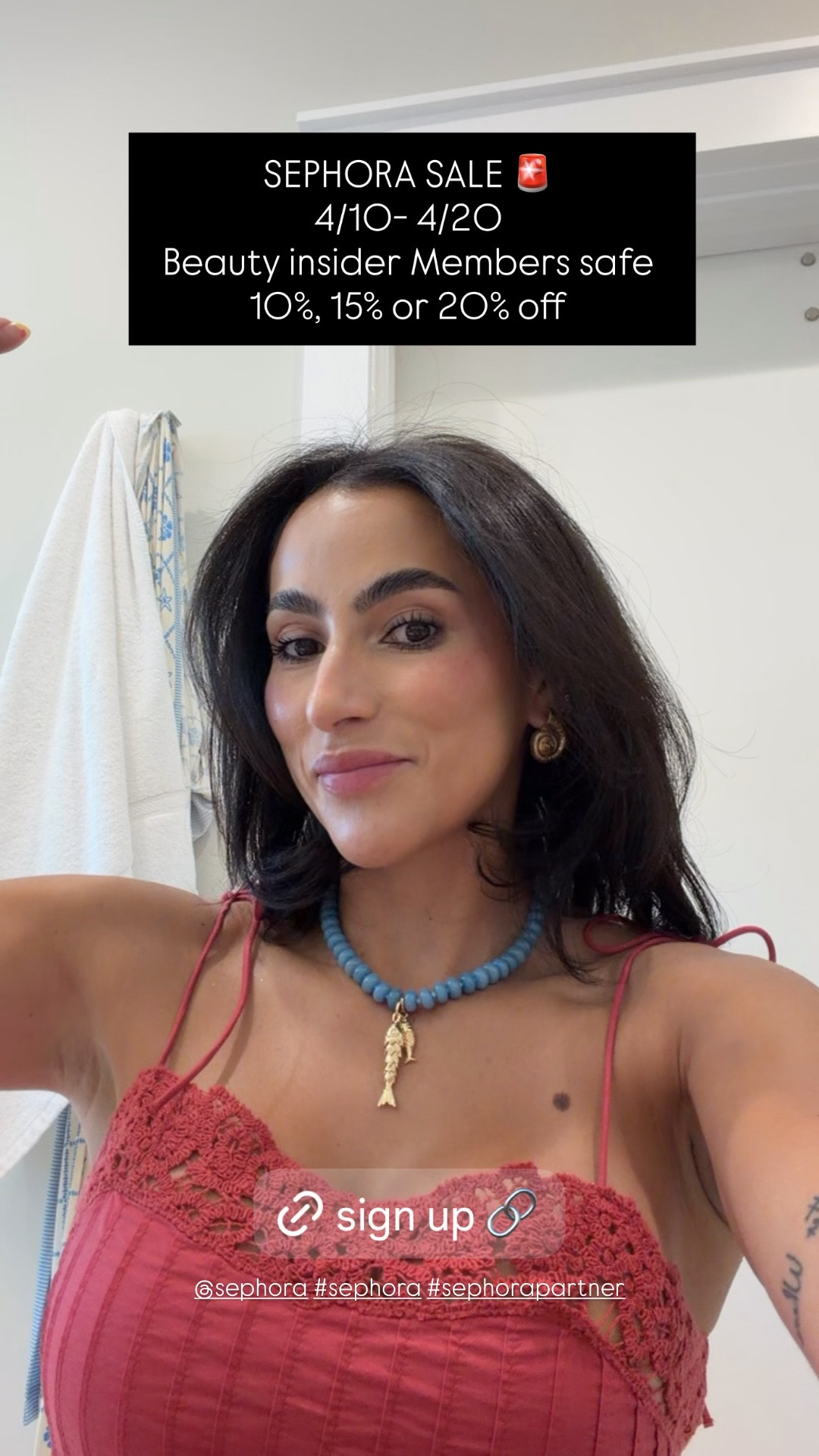 Code: SPRINGSALE 🚨 Our favorite sale is back! Which means we are stocking up on our faves and trying new products we’ve been eyeing. Beauty insider members safe; Insider 10%, VIB 15% or Rouge 20%, and can take advantage of same day delivery or shop online and pick up in store and so many other perks! If you are not a member yet, what are you waiting for? @sephora #sephora #sephorapartner 

#LTKSaleAlert #LTKBeauty