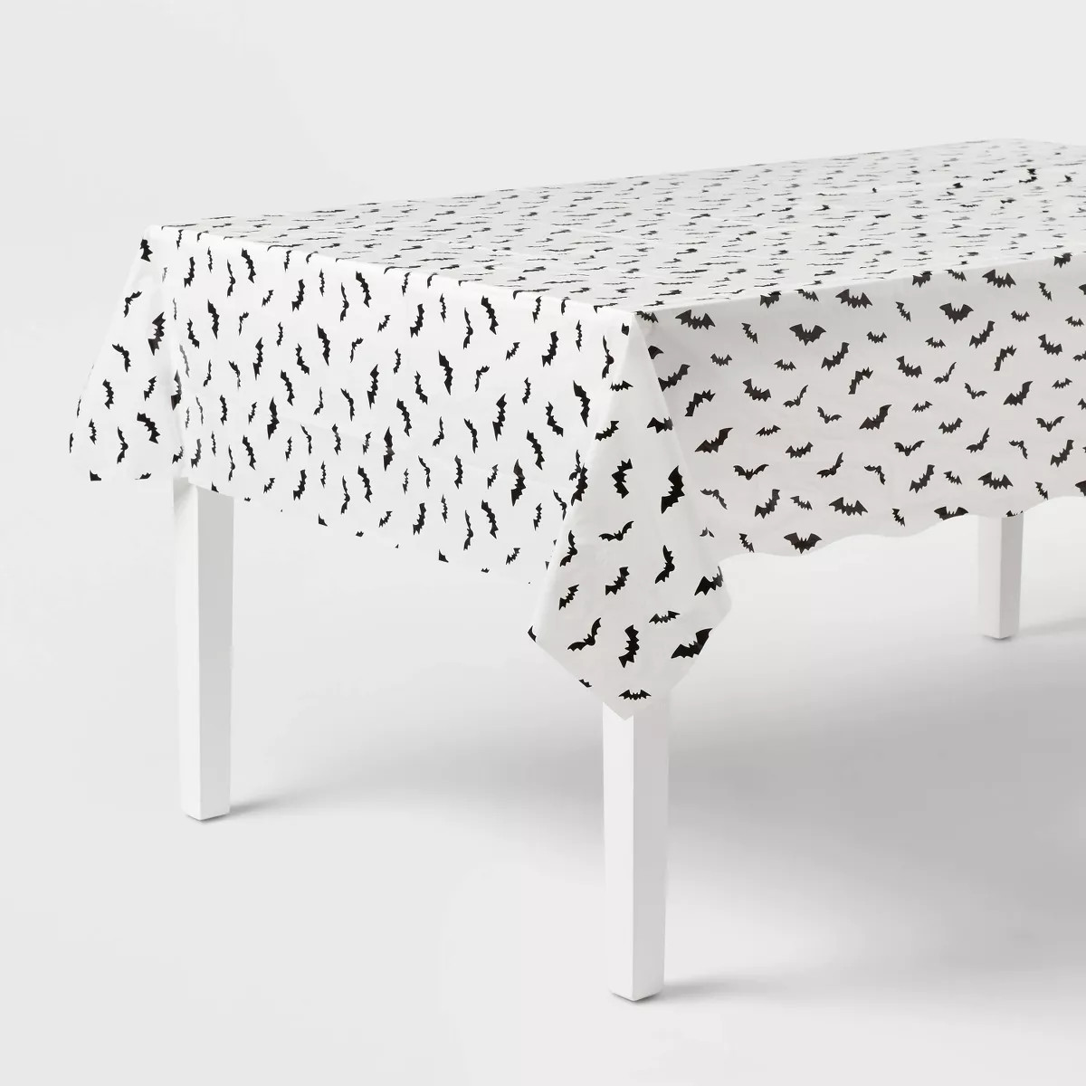 Halloween 1ct Bat Table Cover - Spritz™ | Target