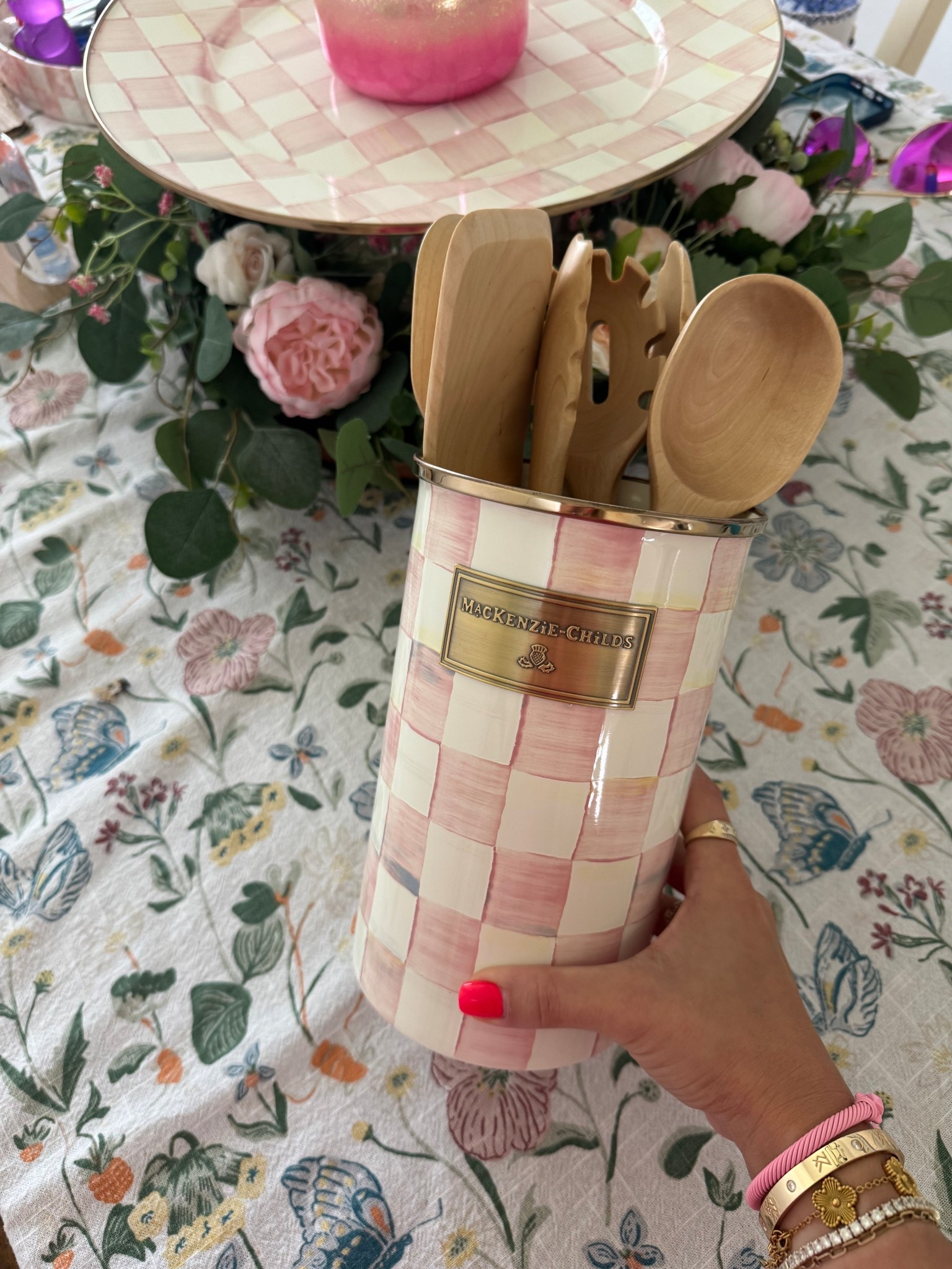 Mackenzie Childs utensil holder 😍

#LTKHome #LTKFindsUnder50 #LTKFindsUnder100