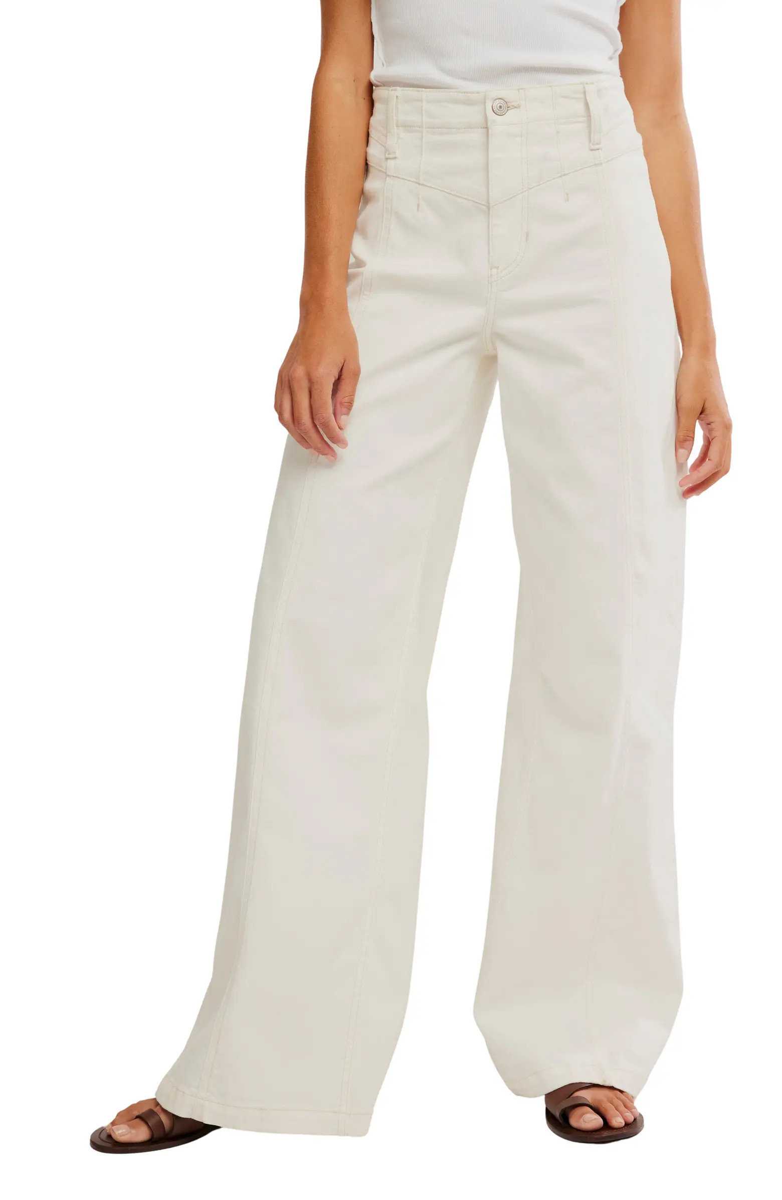 Libre Front Yoke Wide Leg Jeans | Nordstrom