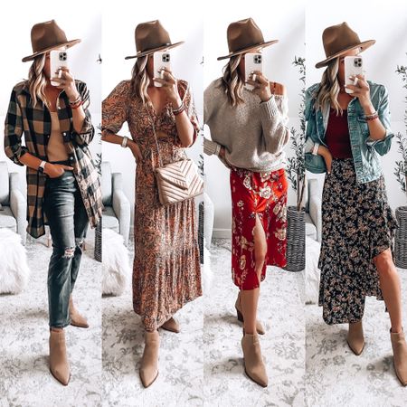 🍁FALL LOOKS - AMAZON FASHION🍁

Which is your favorite?? 1, 2, 3 or 4??? Sharing four ways to style my favorite new hat for fall!!! Loving the long style of this plaid shacket so much!!! 

Linked on my Amazon storefront and on the @shop.LTK app or let me know if you need a link!

#founditonamazon #amazonfinds #amazonhaul #falloutfits #amazonfashion #amazonfashionfinds #falldresses #falloutfit #falldress #fashionover30 #over30style