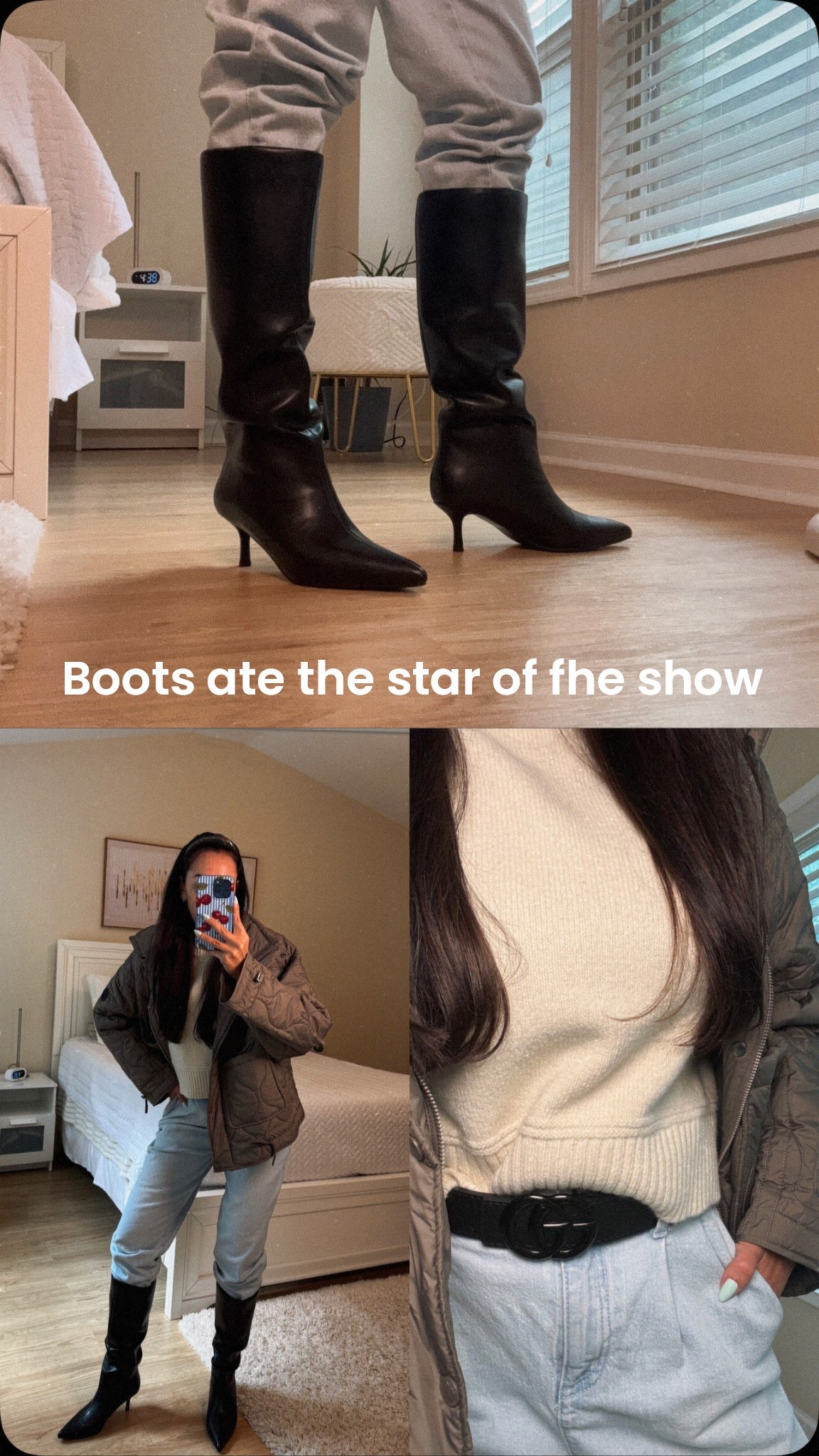 Boots, the star this season 🖤

#LTKSeasonal #LTKShoeCrush #LTKHoliday