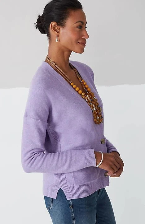 Blissful Two-Pocket Short Cardi | J. Jill