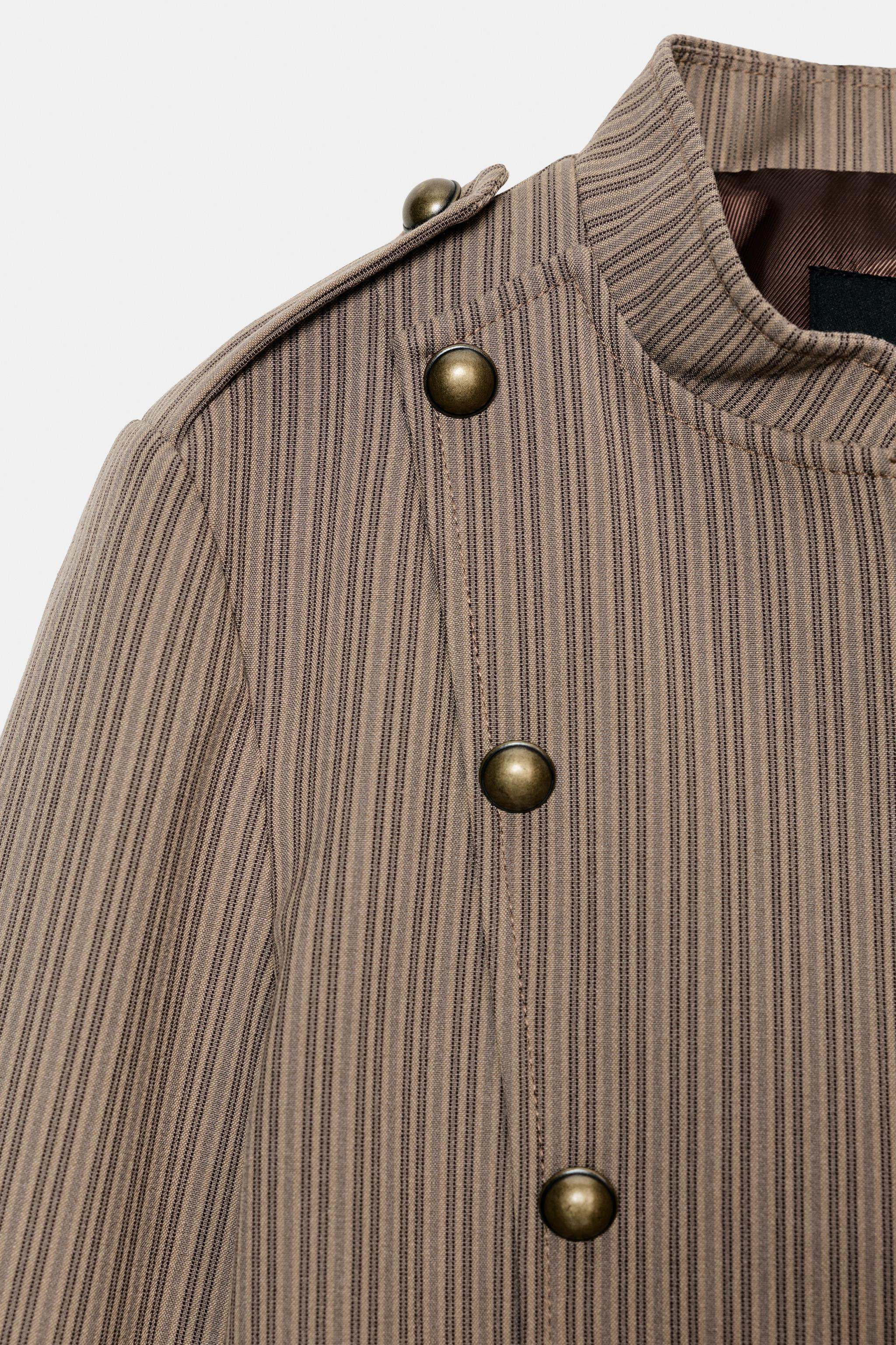 STRIPED TAILORED BLAZER | Zara US