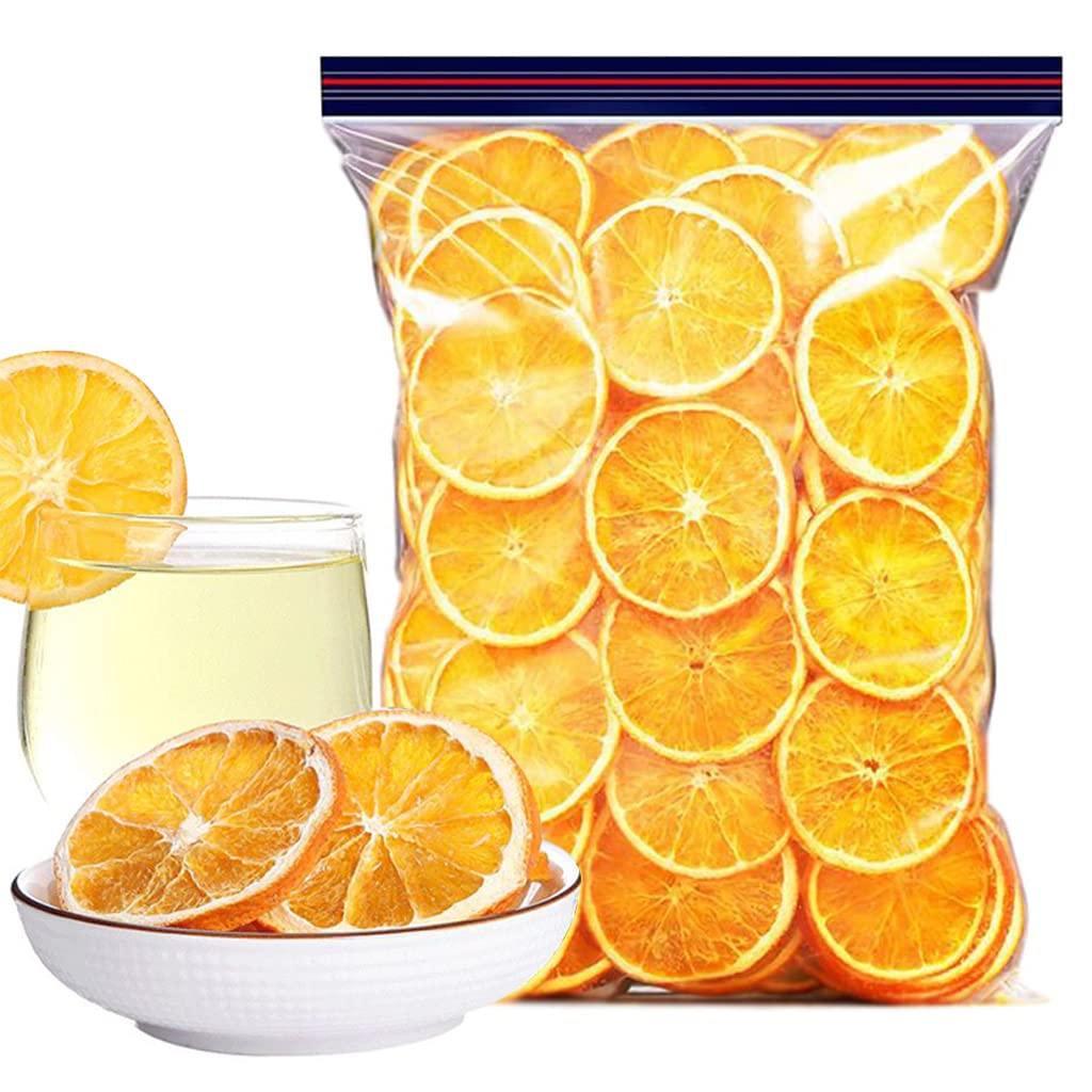 JTEDZI Dried Orange Slices, Dehydrated Orange Slices, Dried Citrus Slices, Dehydrated Fruit for C... | Amazon (US)