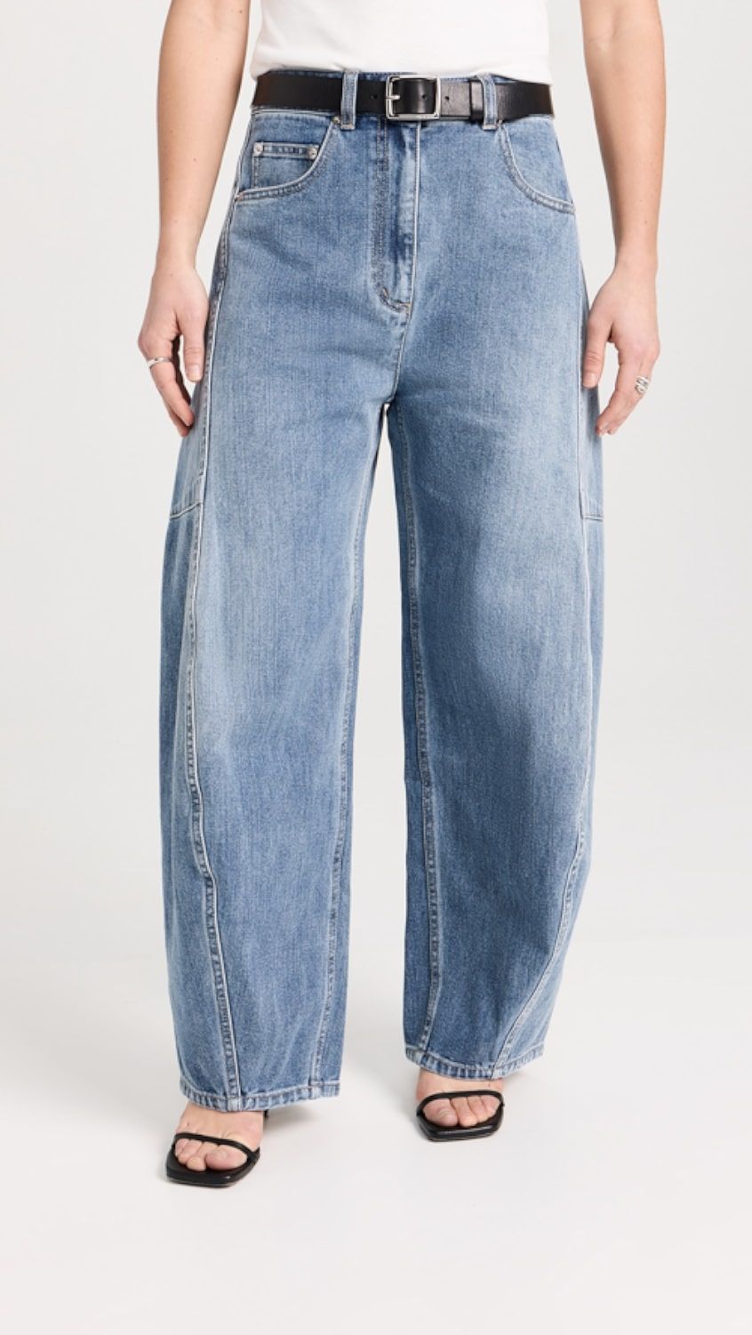 Petite Classic Wash Denim Sid Jeans | Shopbop