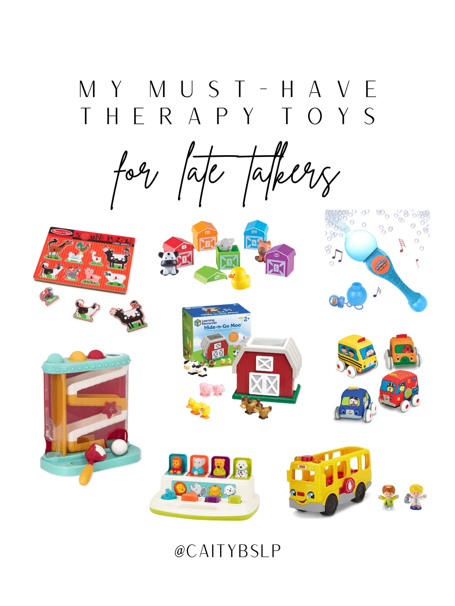 Motivating toys for language development that are a staple in my therapy sessions!

Speech therapy / toddler toys / SLP / therapy toys / late talker 

#LTKFind #LTKbaby #LTKkids