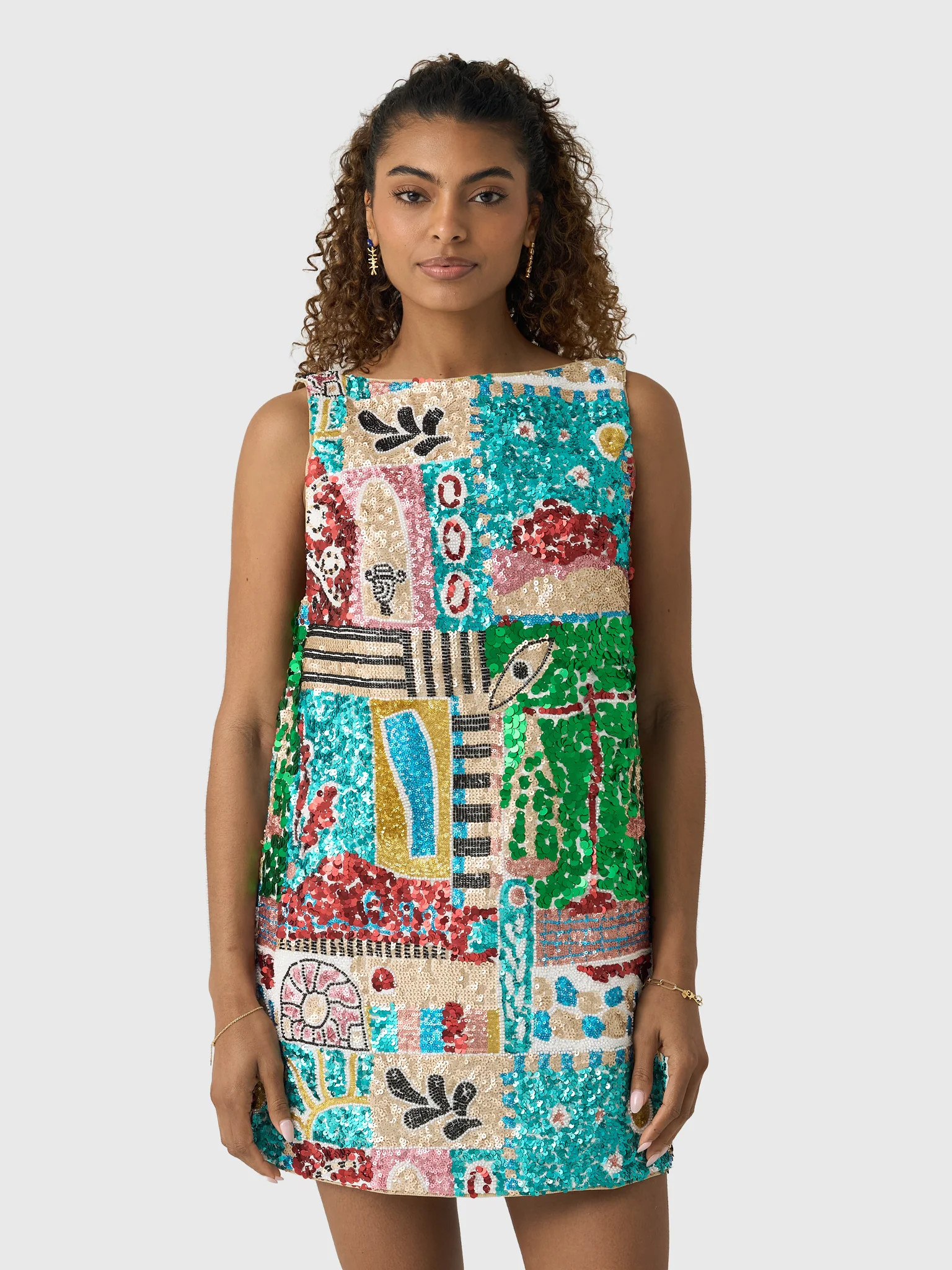 Alemais Women's Jazz Embellished Mini Dress | Saint Bernard