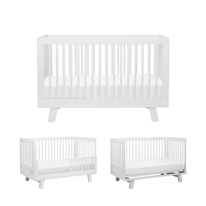 Babyletto Hudson 3-in-1 Convertible Baby Crib with Toddler Bed & Daybed Conversion - Easy to Asse... | Amazon (US)