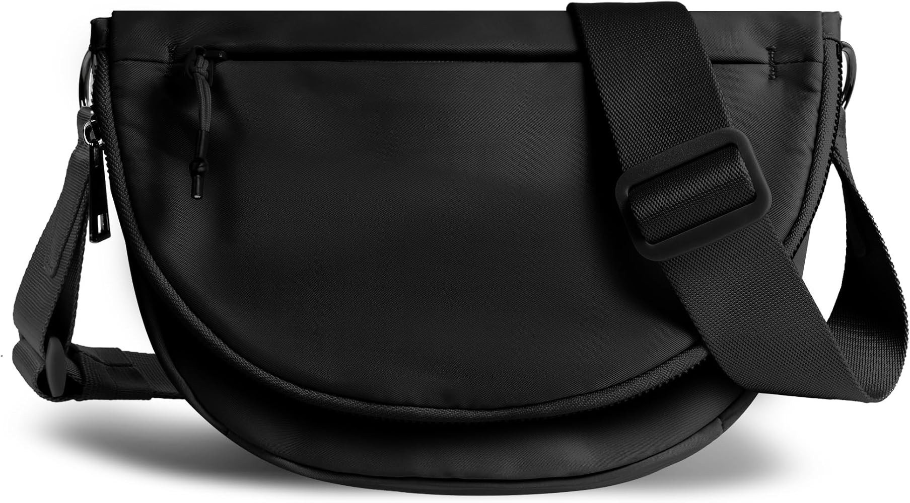 Crescent Bag for Women and Men, Fashion Medium Nylon Folding Crescent Moon Bag Single Shoulder Ba... | Amazon (US)