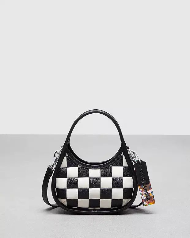 Mini Ergo Bag With Crossbody Strap In Checkerboard Upcrafted Leather | Coach Outlet CA