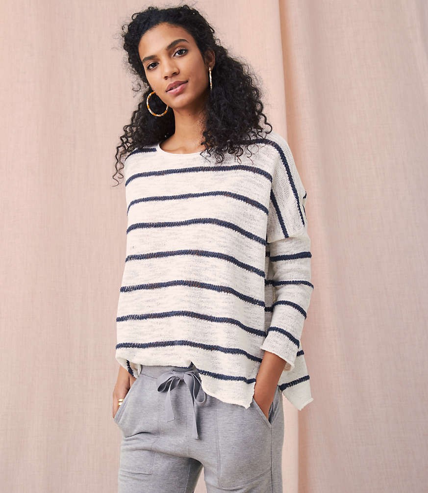 Lou & Grey Bluestitch Sweater | LOFT