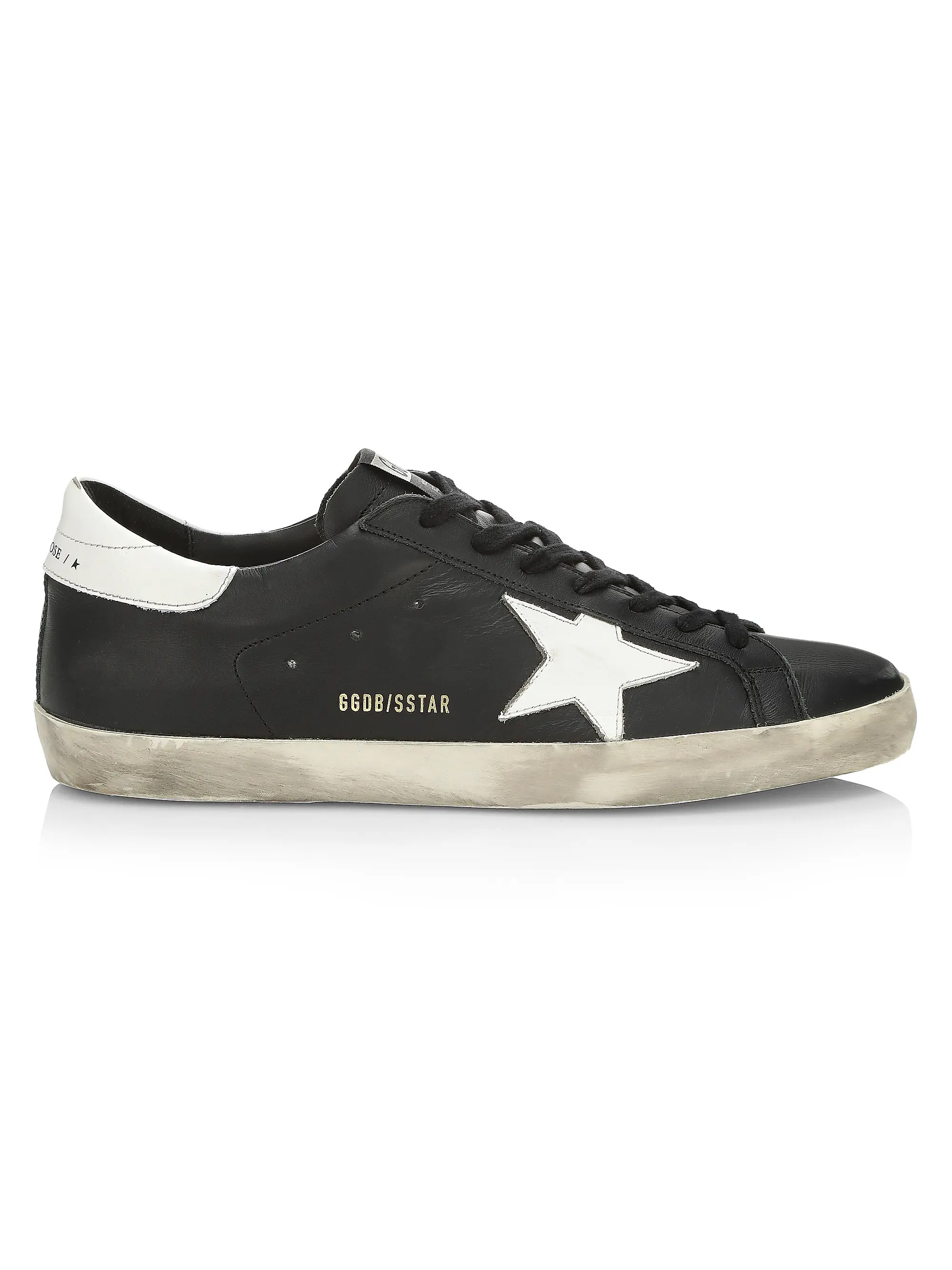 Super-Star Leather Sneakers | Saks Fifth Avenue