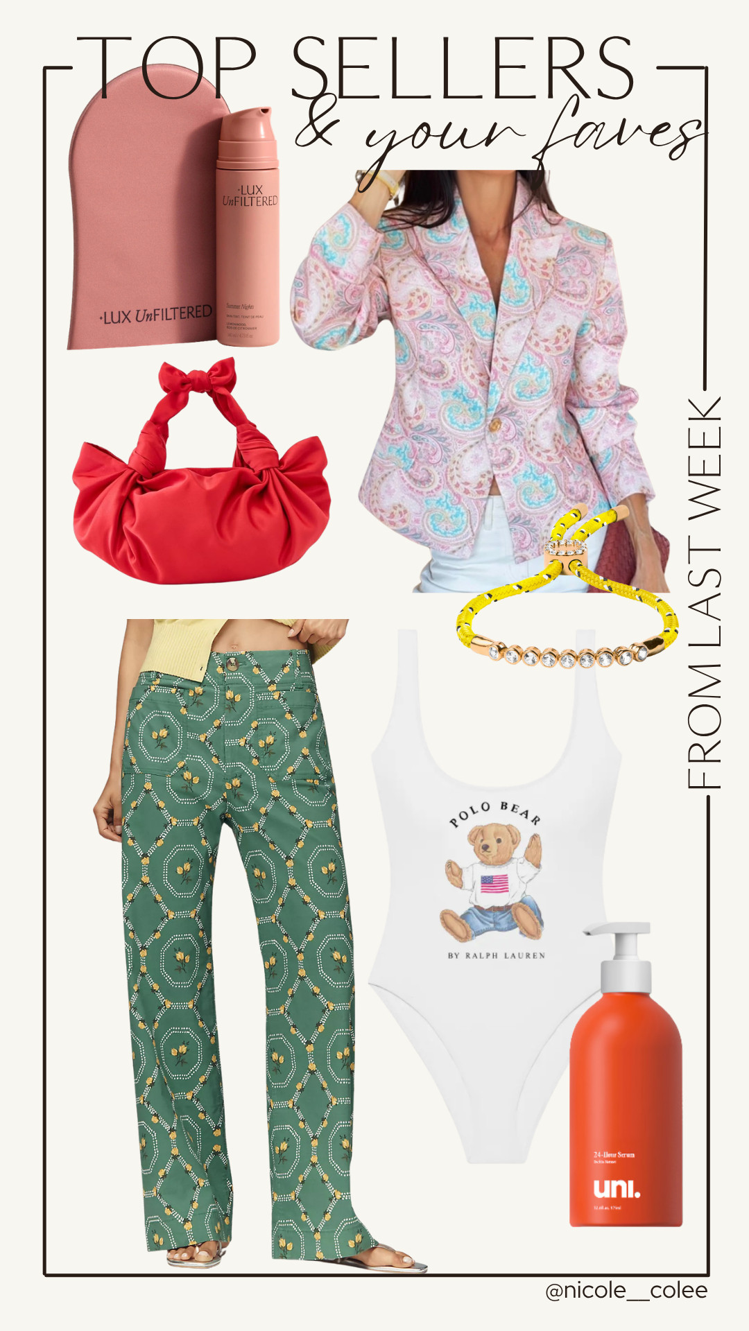 Obsessed is an understatement… these are the pieces you girls were loving this week and honestly SAME 😍✨

From the dreamiest blazer moment to the cutest statement accessories and everyday staples I keep reaching for—this lineup is giving effortless, elevated, and just the right amount of fun.

If you’ve been eyeing anything… this is your sign 💋

Shop all my top sellers + your faves right here 👇


#LTKTopSellers #DailyStyleFinds #EffortlessChic #SpringStyle #NicoleColeeStyle 

 #LTKdayinmylife #LTKgrwm #LTKstorytime