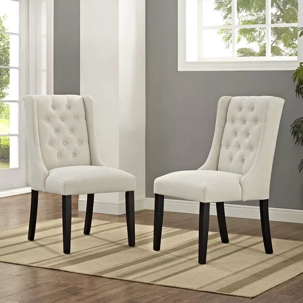 Java Upholstered Dining Chair (Set of 2) | Wayfair North America