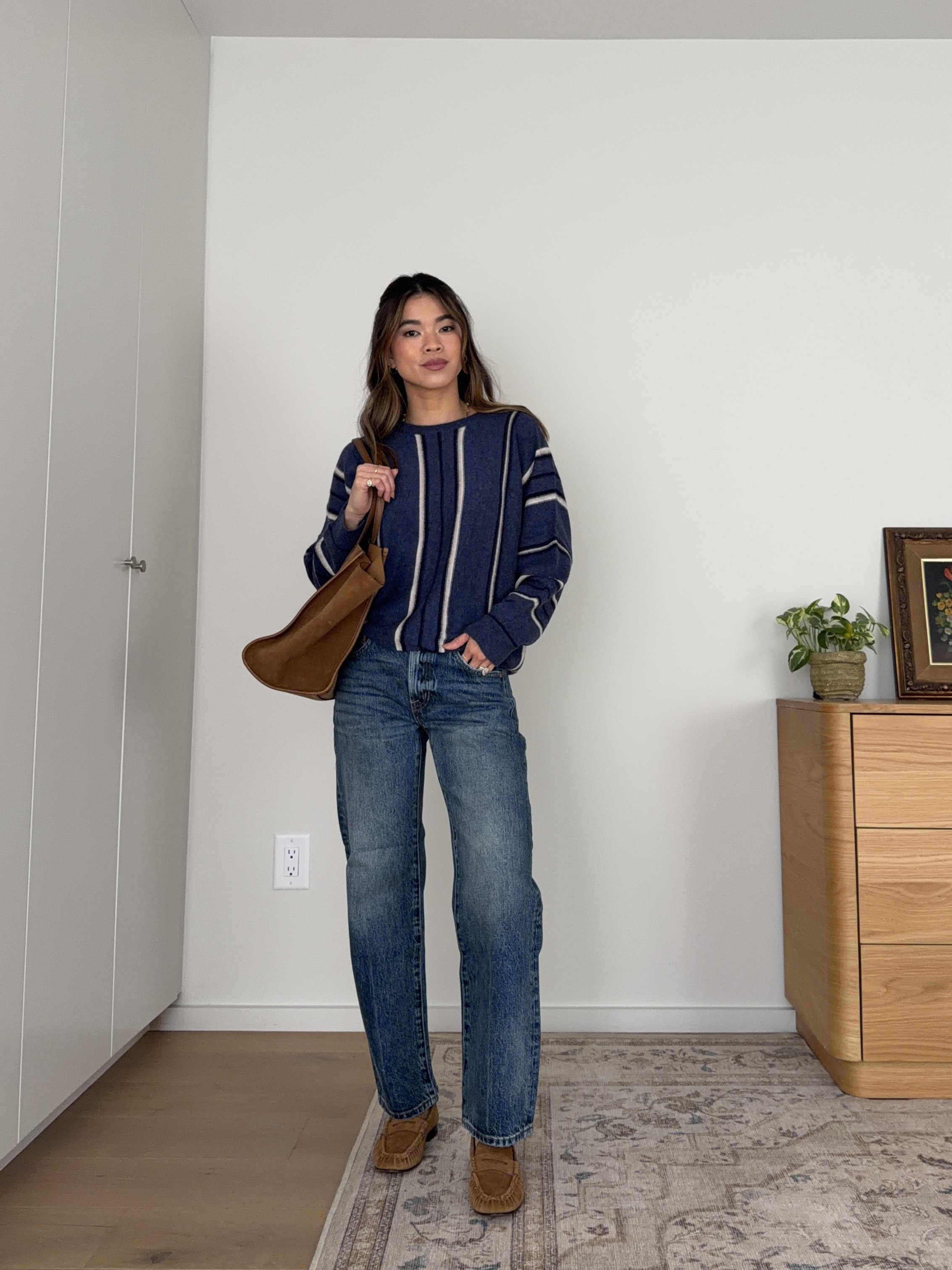 Fall outfit inspo! I love this cashmere sweater.

Sizing info:
-Pistola Petite Lexi Mid Rise Bowed Straight Jean (Size 23 petite in Artisan) 
-Gerard Darel Ricki Cashmere Striped Sweater (XS in Blue)

cashmere sweaters, petite denim, petite pants, fall sweater, petite sweater, Petite style, petite fashion, mom outfit, mom style, petite jeans, petite outfit ideas, petite outfits, best pants for petite, vacation outfits, fall outfits, fall style, fall trends, fall looks fall outfit ideas, fall lookbook, fall outfits, dark wash denim, mid rise jeans,

#LTKootd #LTKSeasonal #LTKPetite
