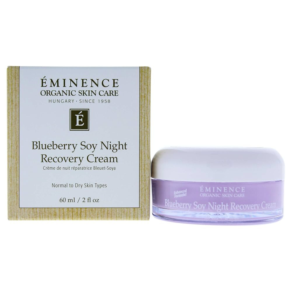 Eminence Blueberry Soy Night Recovery Cream for Unisex - 2 oz Cream | Amazon (US)
