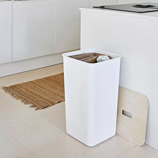 SmartStore 48L Collect Recycling Bin & Lid | The Container Store