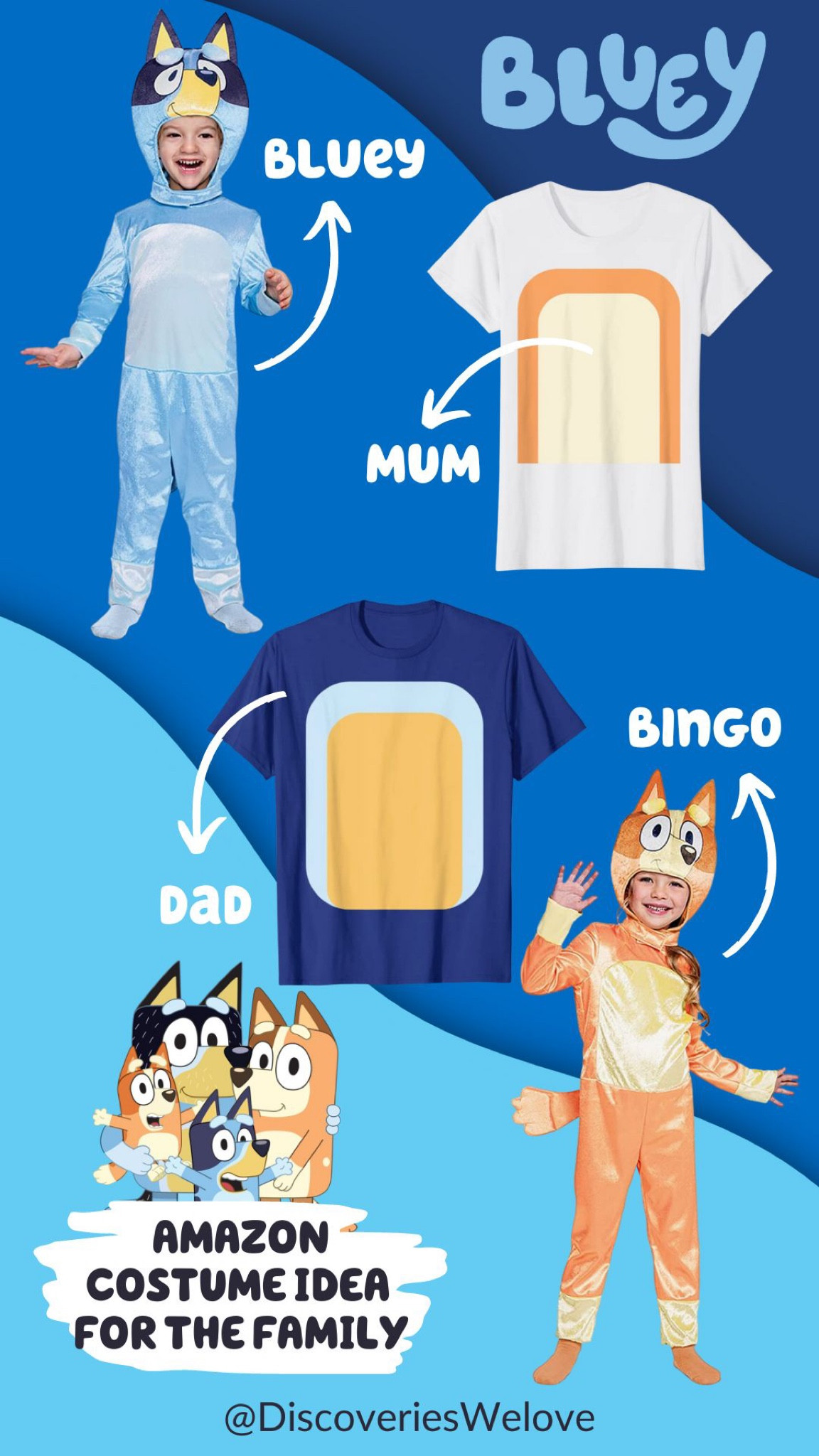 Bluey Halloween Costume Idea for kids and the Family from Amazon

#LTKHalloween #LTKfamily #LTKSeasonal