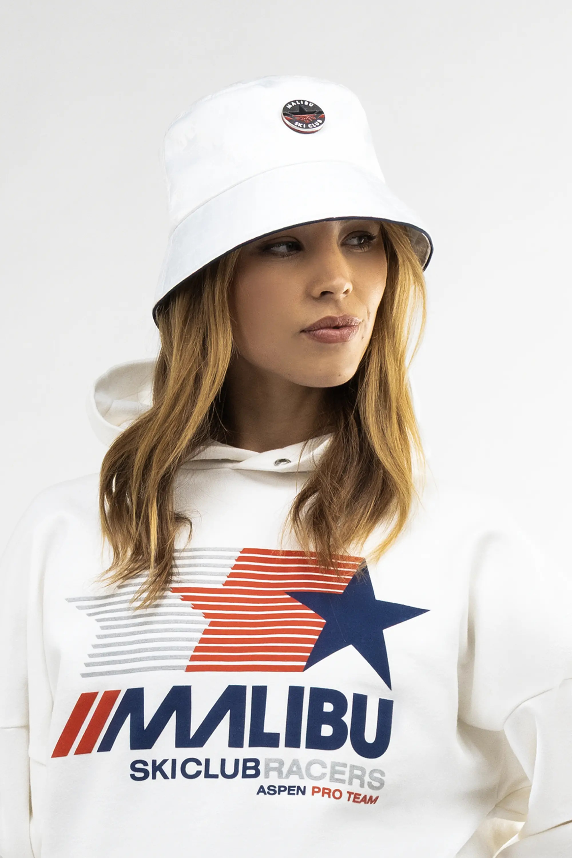 Malibu Ski Club Snow Monogram Bucket Hat (Women) | Nordstrom | Nordstrom