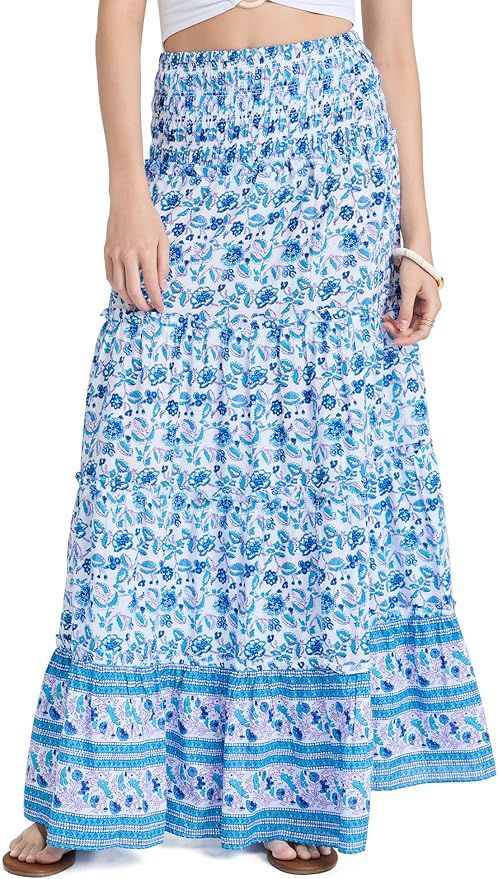 Women's Printed Ruffle Skirt | Amazon (US)