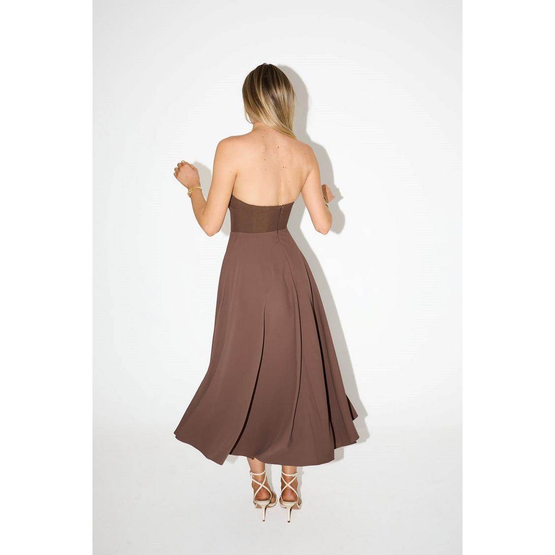 Odd Muse The Ultimate Muse Strapless Midi Dress | Flannels | Flannels UK