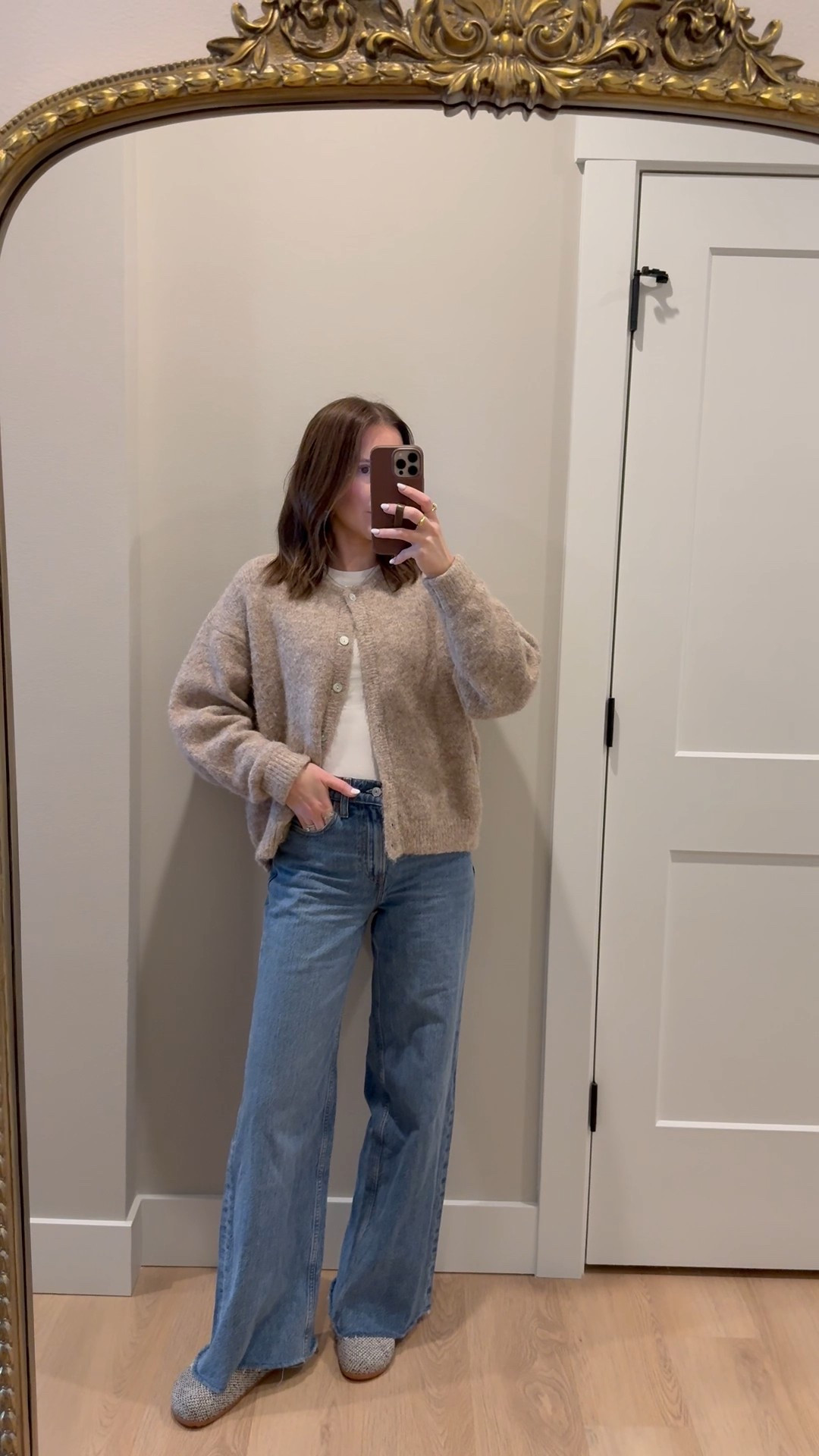 OOTD✨ my favorite cozy winter combo. I love this cardigan, paired with an Amazon long sleeve tee that is amazing quality! My denim is currently on sale plus code DENIMAF stacks for an extra 15% off at checkout!

Cardigan | Abercrombie denim | Rothy’s | winter outfit | casual outfit | ootd 

#LTKootd #LTKmomlife