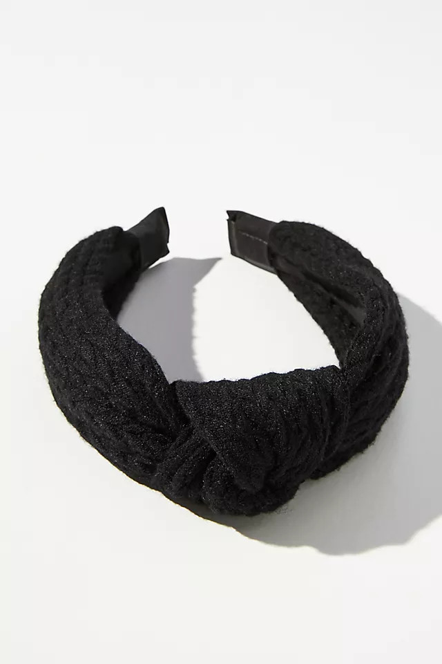 Sweater-Knit Knotted Headband | Anthropologie (US)