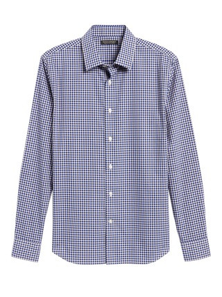 Untucked Slim-Fit Non-Iron Dress Shirt | Banana Republic (US)