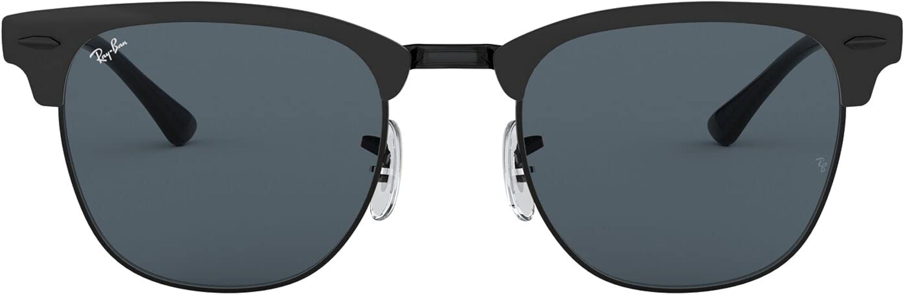 Ray-Ban RB3716 Clubmaster Metal Square Sunglasses for Men for Women | Amazon (US)