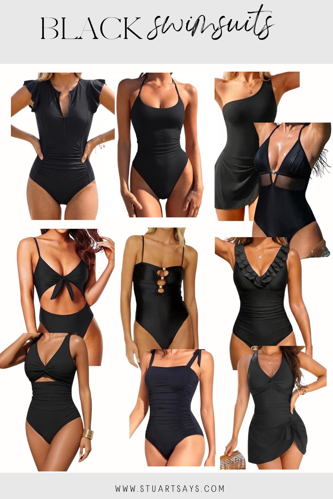 Favorite black swimsuits!

#LTKootd #LTKgrwm #LTKSwim