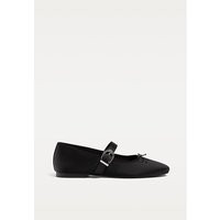 Stradivarius Ballerines satinées avec nœud NOIR 39 | Stradivarius (FR)