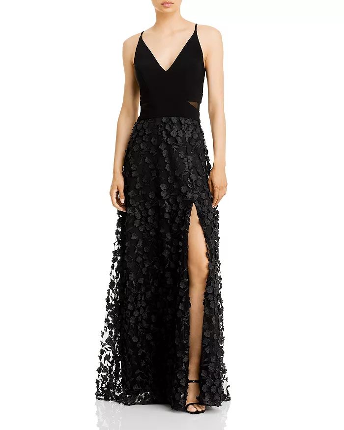 AQUA Floral Applique Gown - 100% Exclusive Back to results -  Women - Bloomingdale's | Bloomingdale's (US)