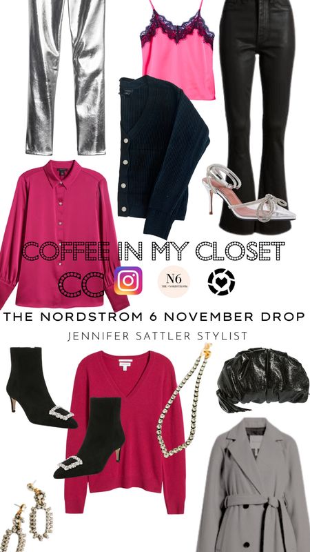 Coffee in my Closet 
The Nordstrom 6 Nov Drop
Six pieces that are perfect for casual yet festive holiday outfits