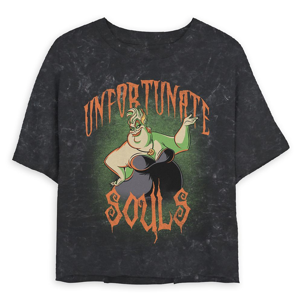 Ursula Semi-Crop T-Shirt for Women – The Little Mermaid | Disney Store