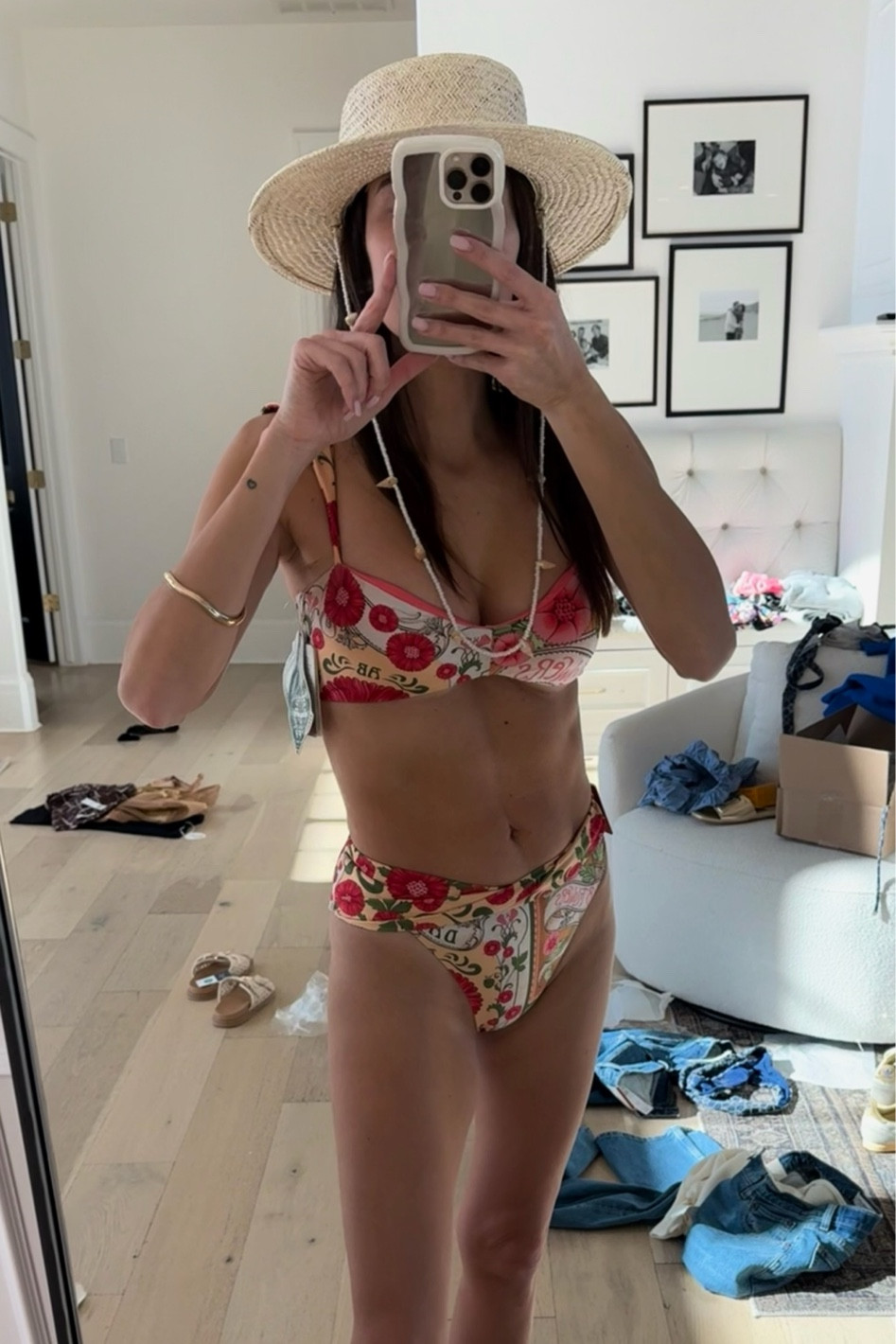 Love this floral bikini for spring break beach vacations 🌊🏝️

Shopbop, revolve, sun hat, beach hat, spring break outfit, floral swimsuit 

#LTKTravel #LTKSwim #LTKSeasonal